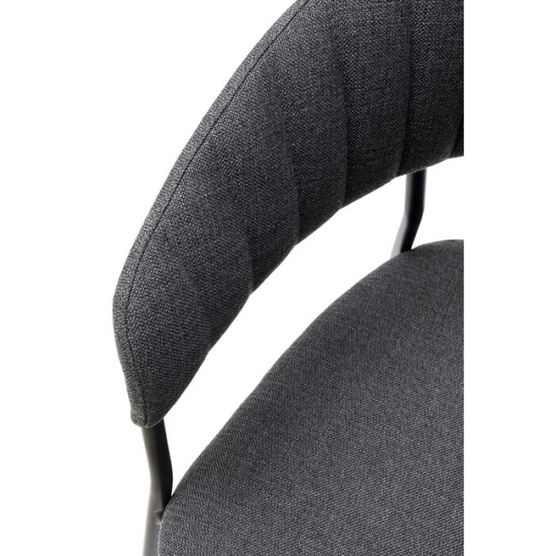 Chair with Armrest Belle Anthracite